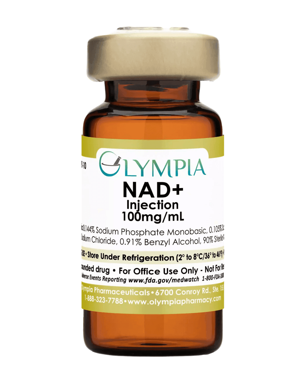 NAD+ longevity therapy vial